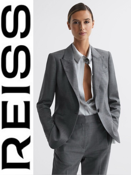 Reiss Jackets & Blazers - REISS 🩶 Layton Single Breasted Blazer